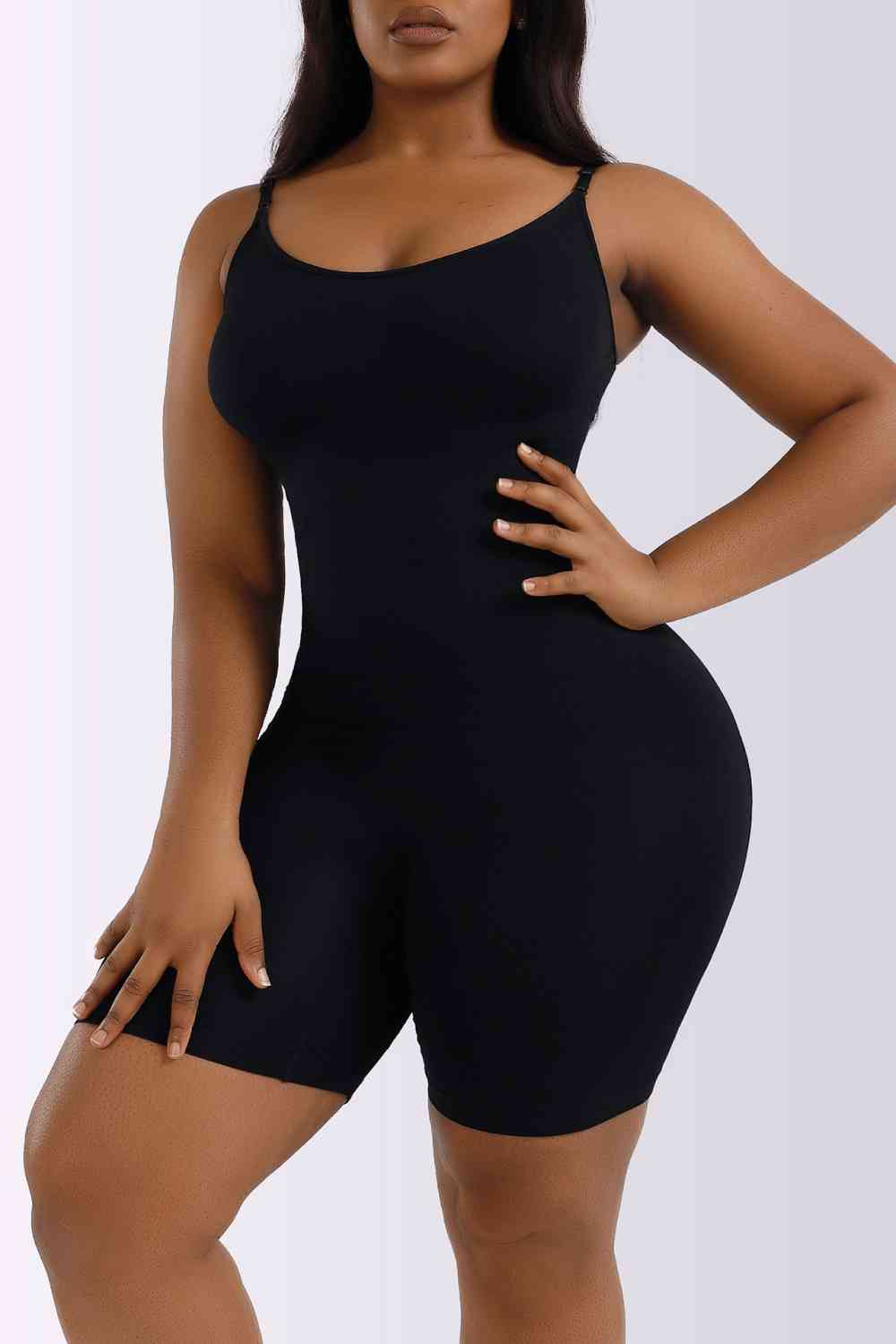 Spaghetti Strap Shapewear Romper