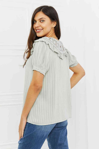 Full Size Short Sleeve Top