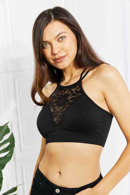 Full Size Lace Cutout Bralette