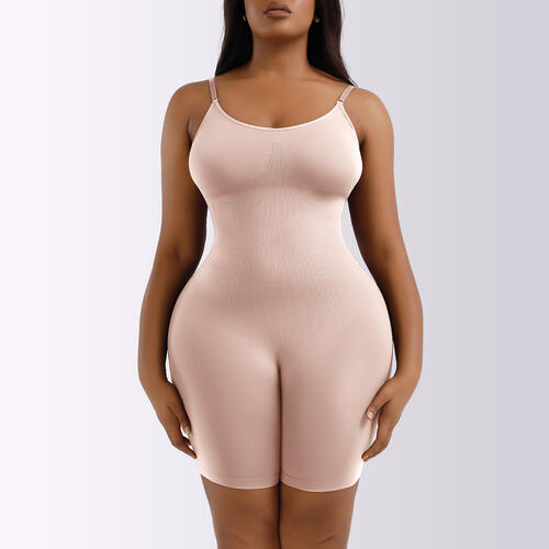 Spaghetti Strap Shapewear Romper