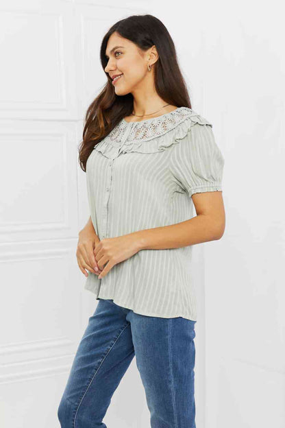 Full Size Short Sleeve Top