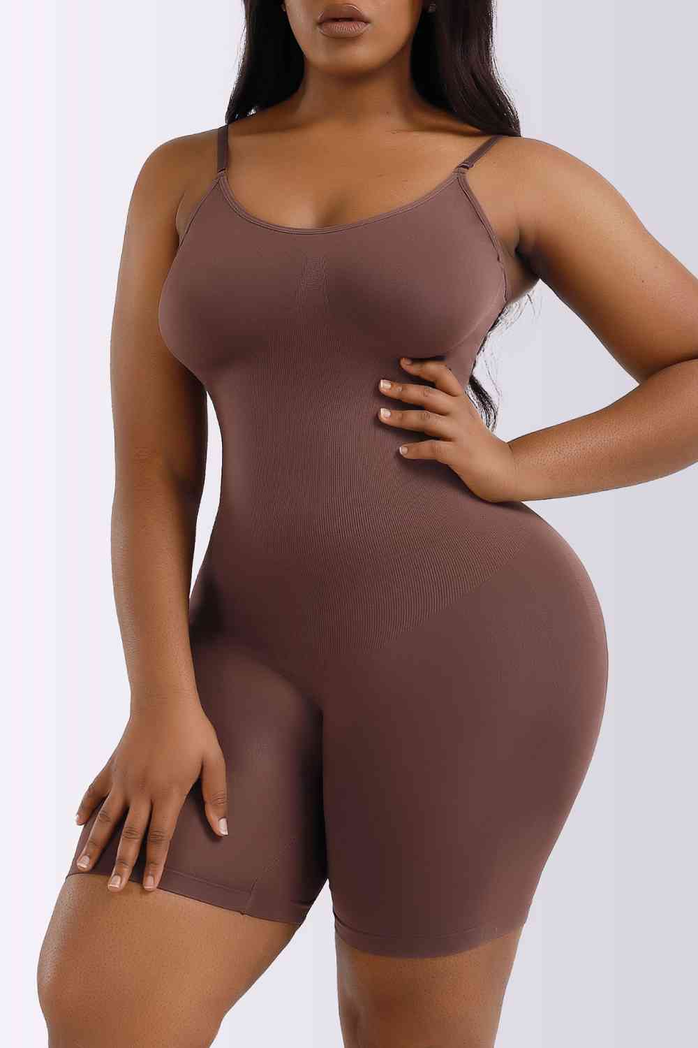 Spaghetti Strap Shapewear Romper