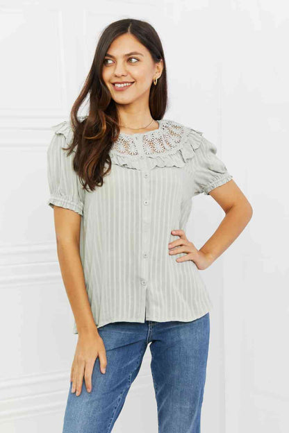 Full Size Short Sleeve Top